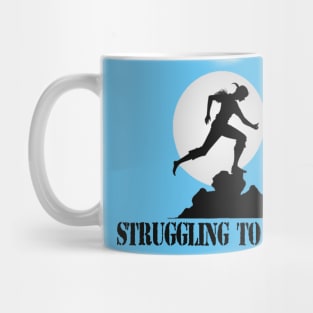 Struggling to stand Mug